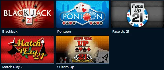 Punt Casino Table Games